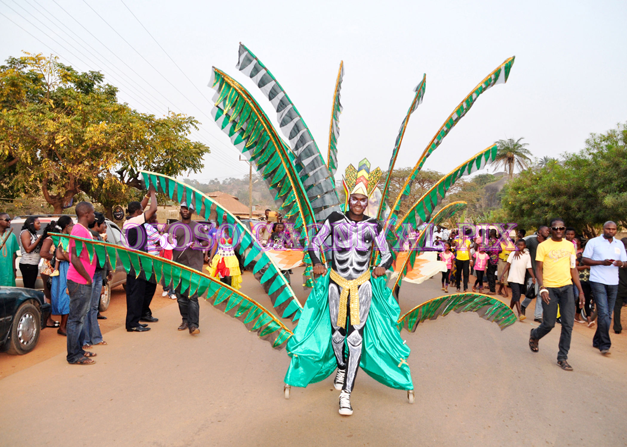 Historical image of Ososo Carnival